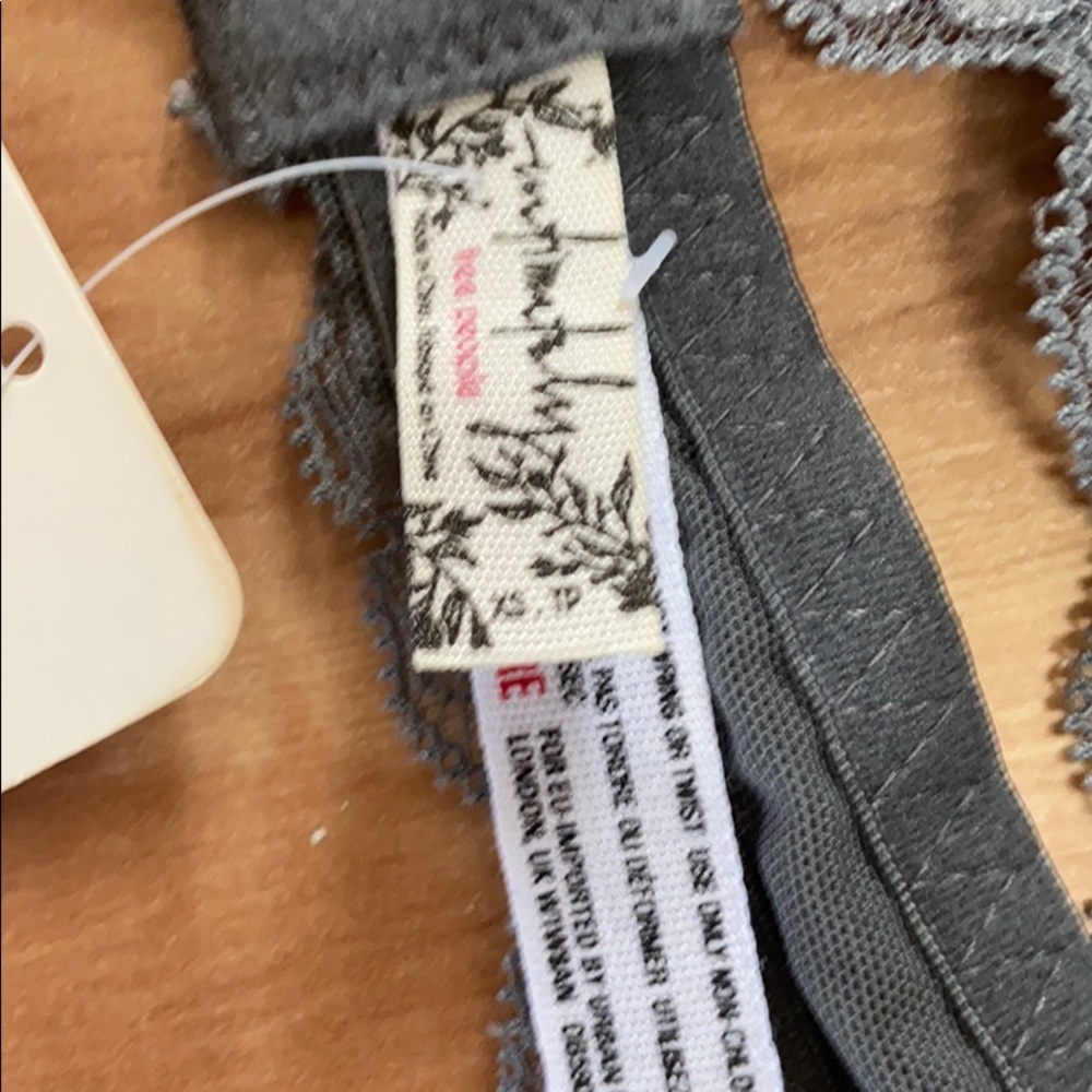 Free People gray color lace bralette - Picture 11 of 14
